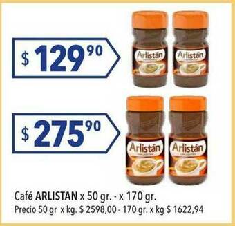 Hergo Café Arlistan oferta