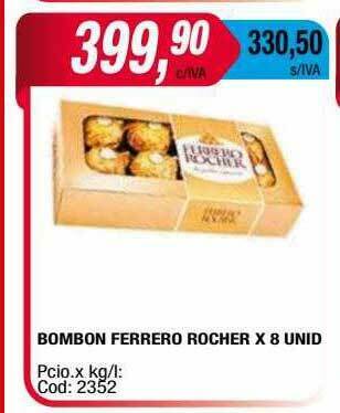 Maxiconsumo Bombon Ferrero Rocher oferta