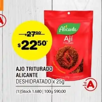 Atomo Conviene Alicante Ajo Triturado x 25g oferta