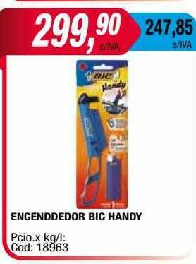 Maxiconsumo Encenddedor Bic Handy oferta