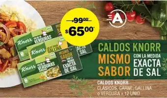Atomo Conviene Knorr Caldos x 12unid oferta