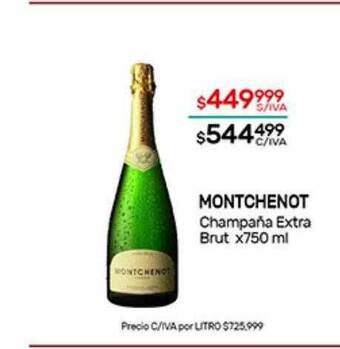 Nini Mayorista Montchenot Champaña Extra Brut oferta