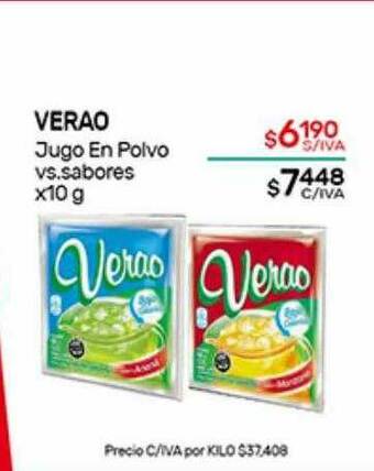 Nini Mayorista Verao Jugo En Polvo oferta