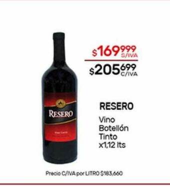 Nini Mayorista Resero Vino Botellón Tinto oferta