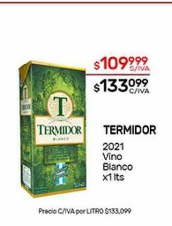 Nini Mayorista Termidor 2021 Vino Blanco oferta