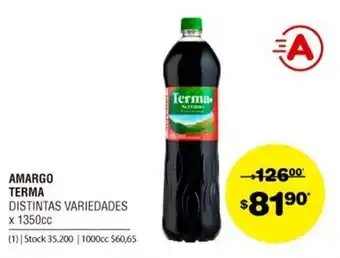 Atomo Conviene Terma Amargo x 1350cc oferta