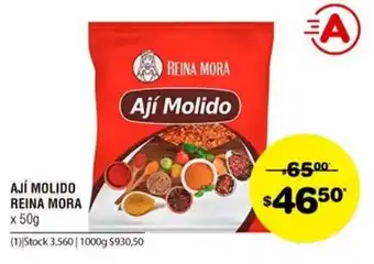 Atomo Conviene Ají Molido Reina Mora x 50g oferta