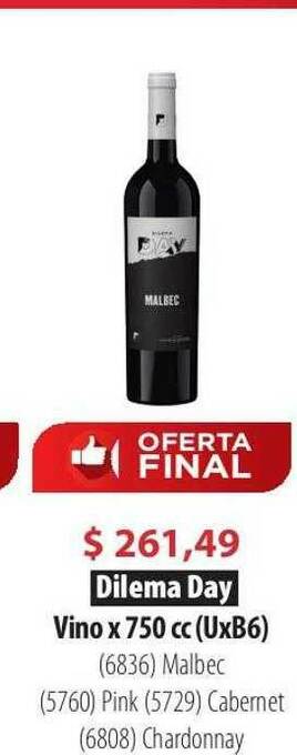 Parodi Dilema Day Vino oferta