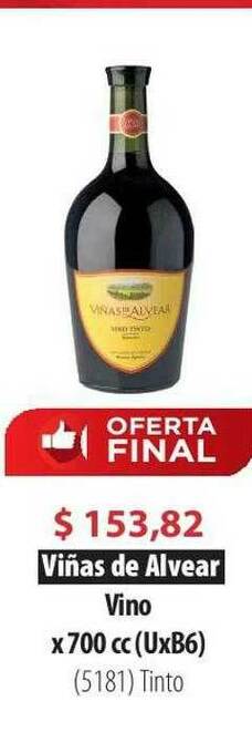 Parodi Viñas De Alvear Vino oferta