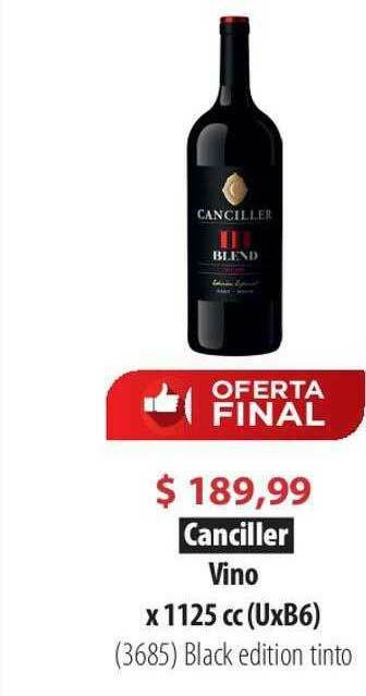 Parodi Canciller Vino oferta