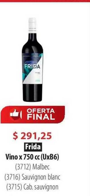 Parodi Frida Vino oferta