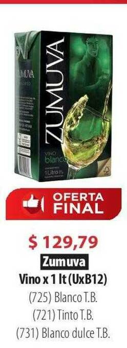 Parodi Zumuva Vino oferta