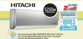 Red del Hogar Aire Acondicionado Split Hsam5250fc Neo Plus Hitachi oferta