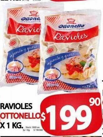 Supermercados Mariano Max Ravioles Ottonello oferta