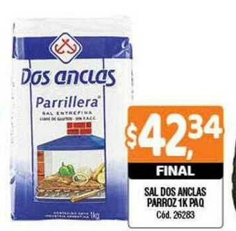 Supermercados Yaguar Sal Dos Anclas Parroz oferta