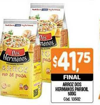 Supermercados Yaguar Arroz Dos Hermanos Parboil oferta