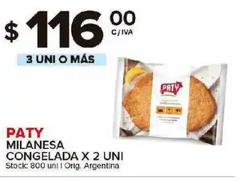 Carrefour Maxi Paty Mianesa Congelada X 2 Uni oferta
