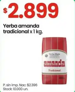 Changomas Yerba amanda tradicional oferta