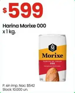 Changomas Morixe harina 000 oferta