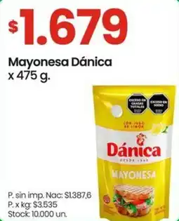 Changomas Dánica mayonesa oferta