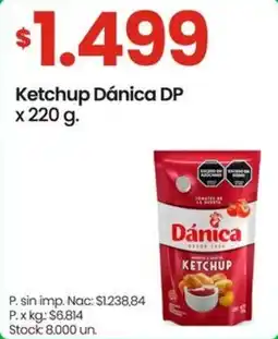 Changomas Dánica ketchup oferta
