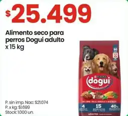 Changomas Dogui alimento seco para perrros oferta