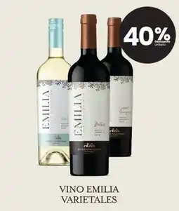 Changomas Vino emilia varietales oferta