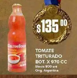Carrefour Maxi Tomate Triturado x 970cc oferta