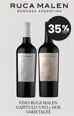 Changomas Ruca Malen capitulo uno y dos vino oferta
