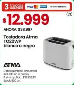 Changomas ATMA tostadora oferta