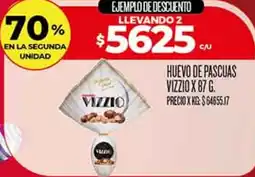 Supermercados DIA Vizzio huevo de pascuas oferta