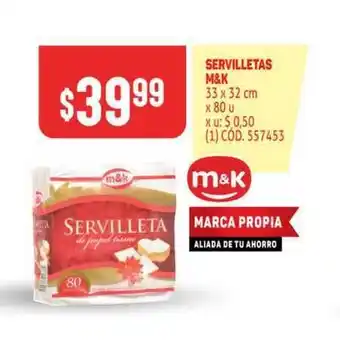 Makro Servilletas M&k oferta