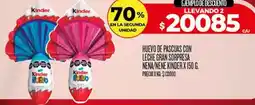 Supermercados DIA Kinder huevo de pascuas con leche gran sorepresa oferta