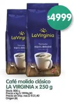 Supermercados Buenos Días La Virginia café molido clásico oferta