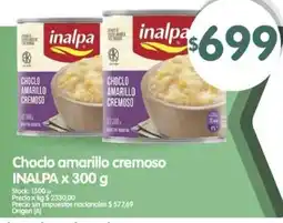 Supermercados Buenos Días Inalpa choclo amarillo cremoso oferta