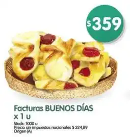 Supermercados Buenos Días Buenos Días facturas oferta