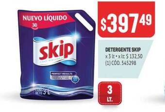 Makro Skip Detergente oferta