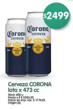 Supermercados Buenos Días Corona cerveza oferta
