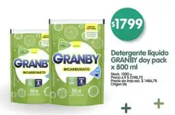 Supermercados Buenos Días Granby detergente liquido oferta