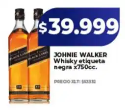 Supermayorista Vital Johnnie Walker whisky etiqueta oferta