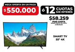 Supermayorista Vital Smart TV 55" 4K oferta