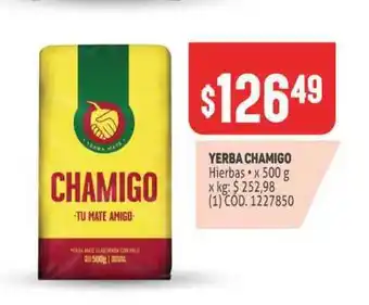 Makro Yerba Chamigo x 500g oferta