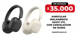 Supermayorista Vital Auricular inalambrico havit-vtl con cancelacion de ruido oferta