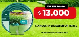 Supermayorista Vital Manguera de exterior 15mts oferta