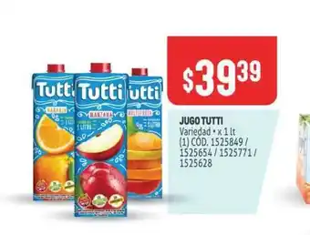 Makro Jugo Tutti x 1lt oferta