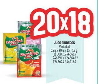 Makro Jugo Rindedos oferta