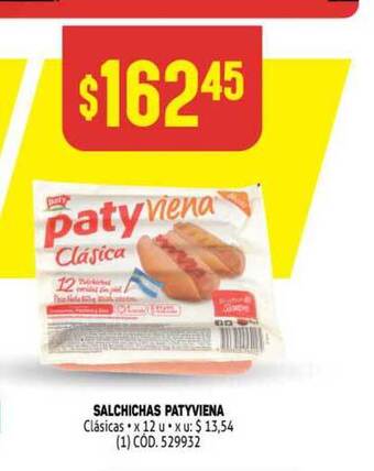 Makro Salchichas Patyviena oferta