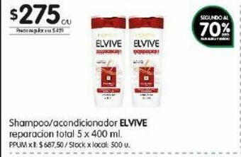 Jumbo Shampoo elvive 400ml oferta