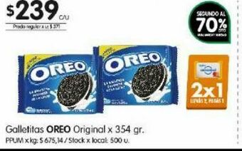 Jumbo Galletas oreo 354g oferta