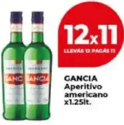Supermayorista Vital Gancia aperitivo americano oferta